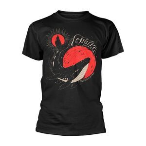 Gojira Unisex Adult Whale Sun Moon T-Shirt / Black